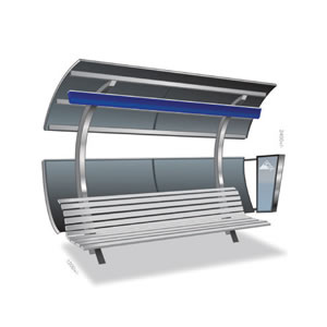 Adelaide Bus Shelter