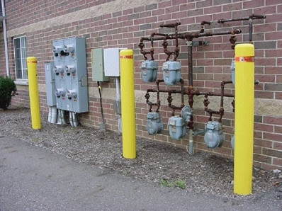 Gas Meter Bollard