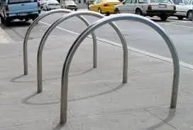 Hoop Bike Rail (stainless steel) | BIKERACK-HOOPSI