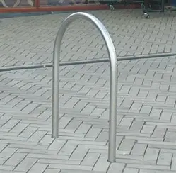 Hoop Bike Rail (galvanised)| BIKERACK-HOOPGI