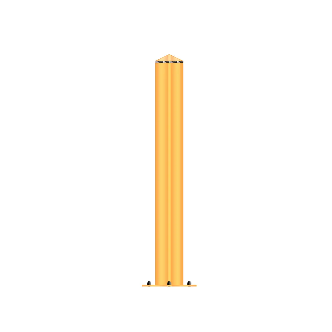 Heavy duty square bollard