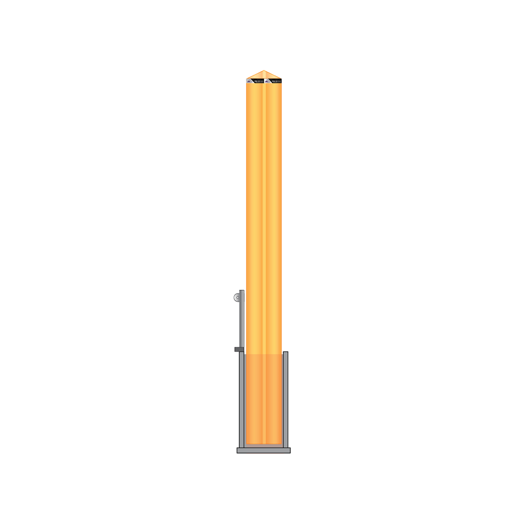 Standard Round Removable Flexible Bollard