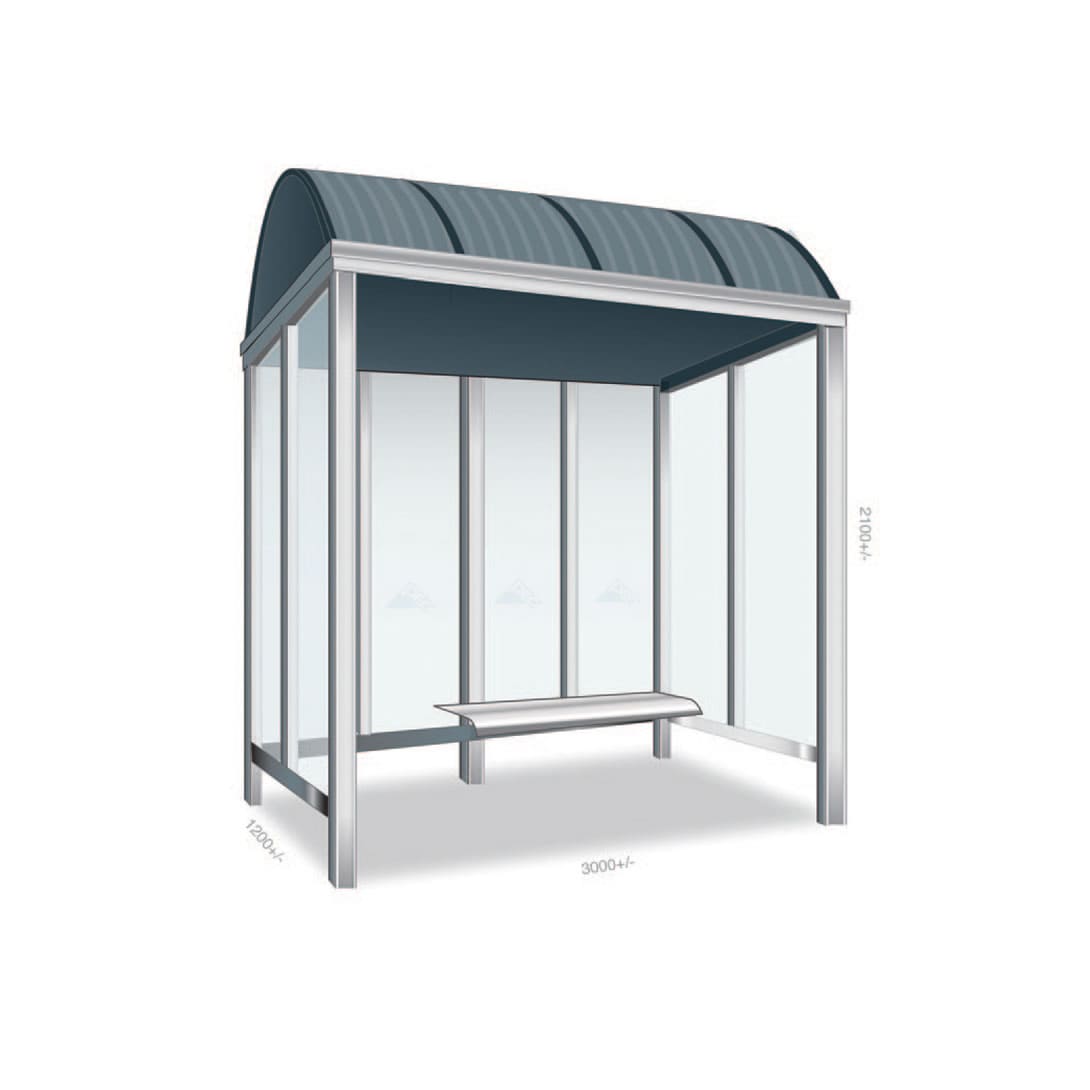 Suburban Bus Shelter