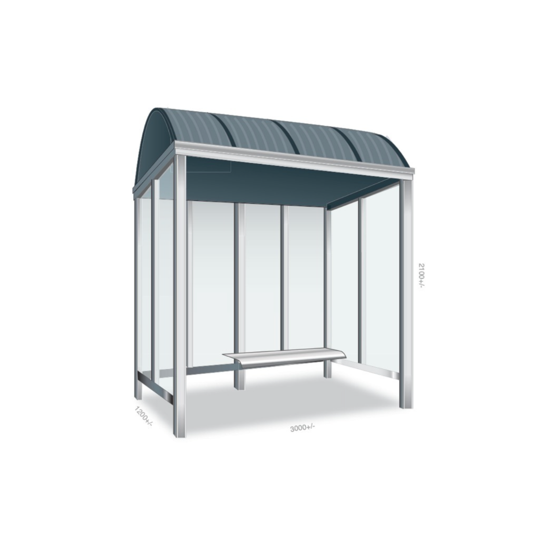 Suburban Bus Shelter